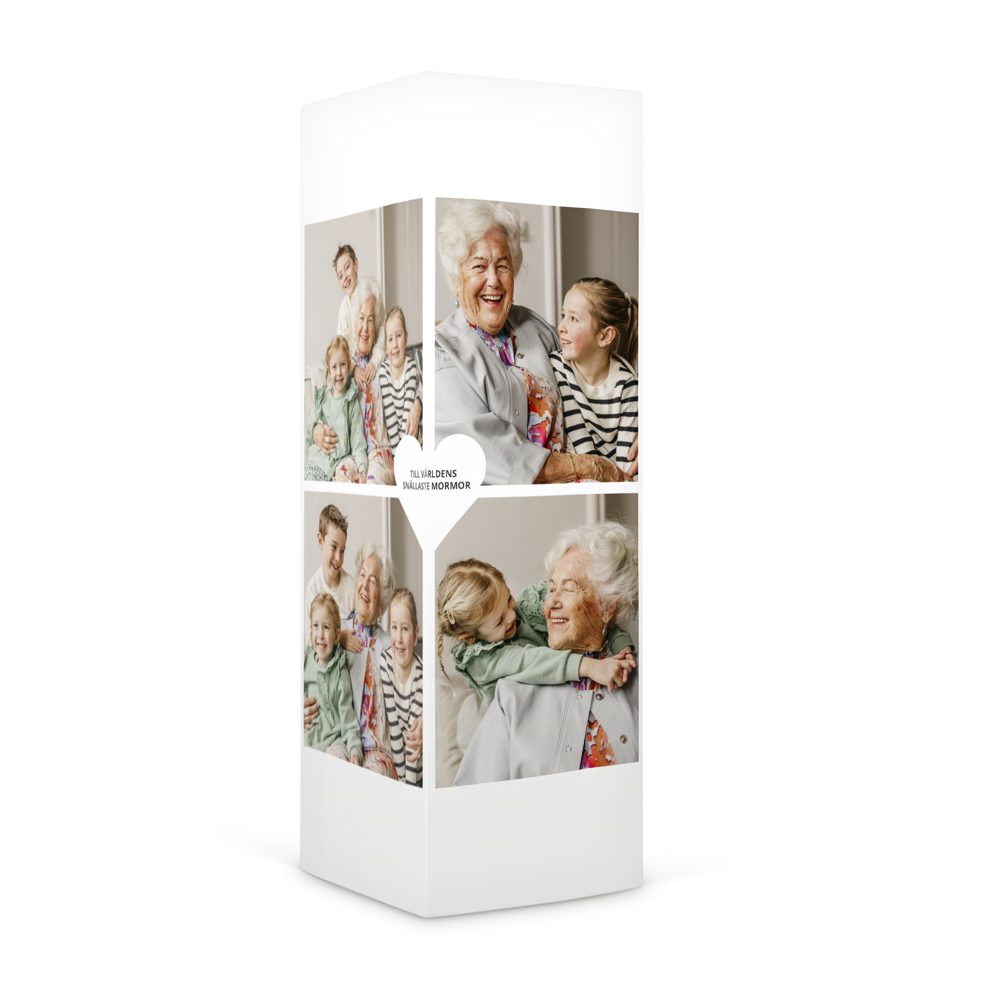 Personlig presentförpackning för godis