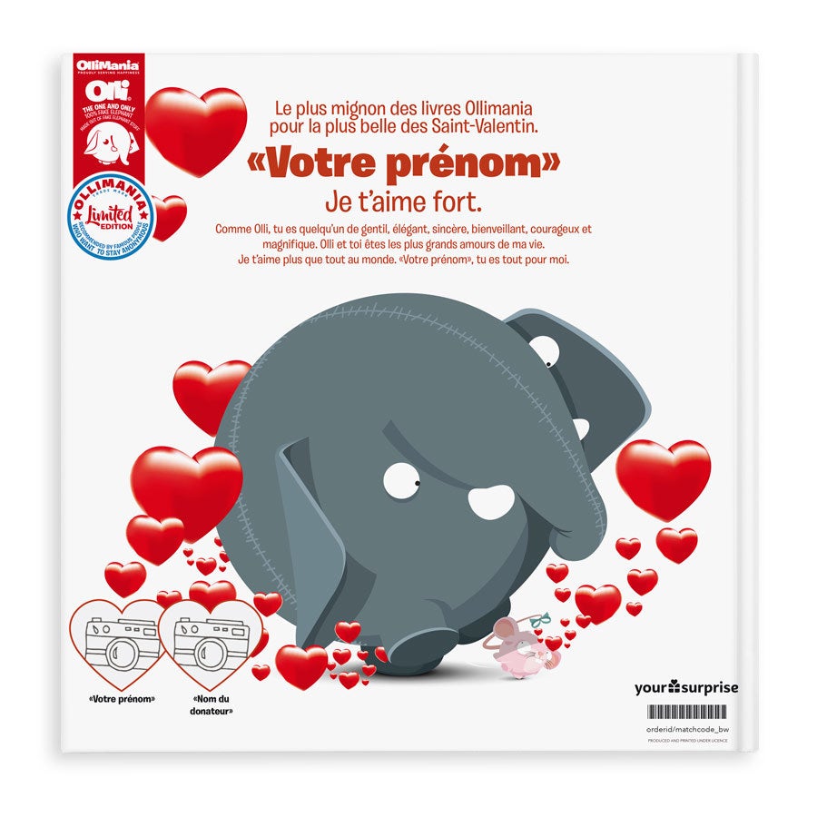 Ollimania - Joyeuse St-Valentin/Mon Âme Soeur XXL (Couverture rigide)