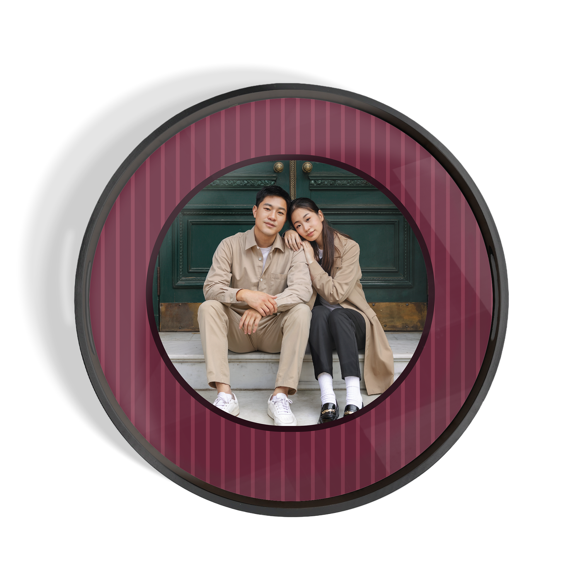 Personalised serving platter - Round