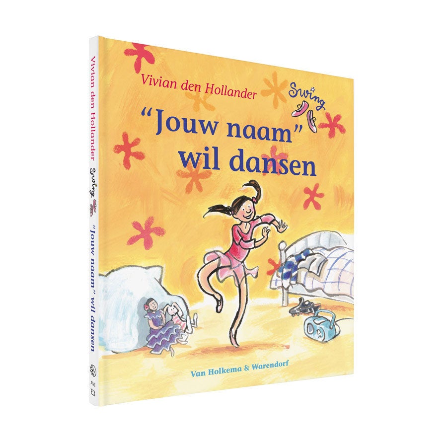 Boek "Pip wil dansen" personaliseren