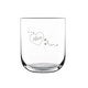 Luxurious personalised water glass