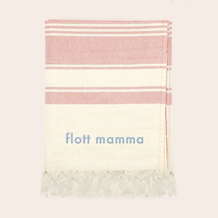 Hammam-håndkle med navn Hammam-håndkle med navn