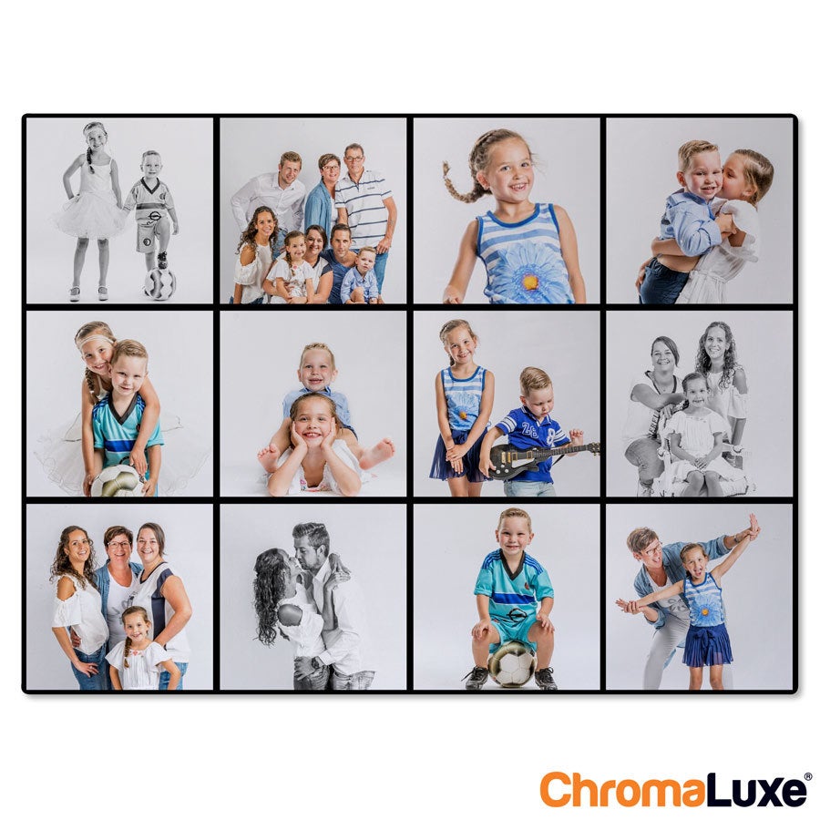 Instacollage op aluminium bedrukken