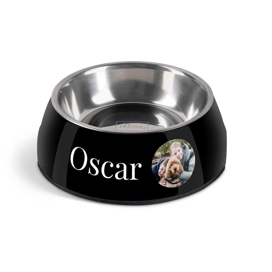 Henkilökohtainen koiranruokakulho - musta - 700 ml