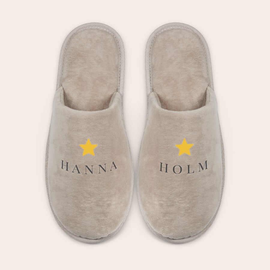 Personalisierte Hausschuhe Personalisierte Hausschuhe