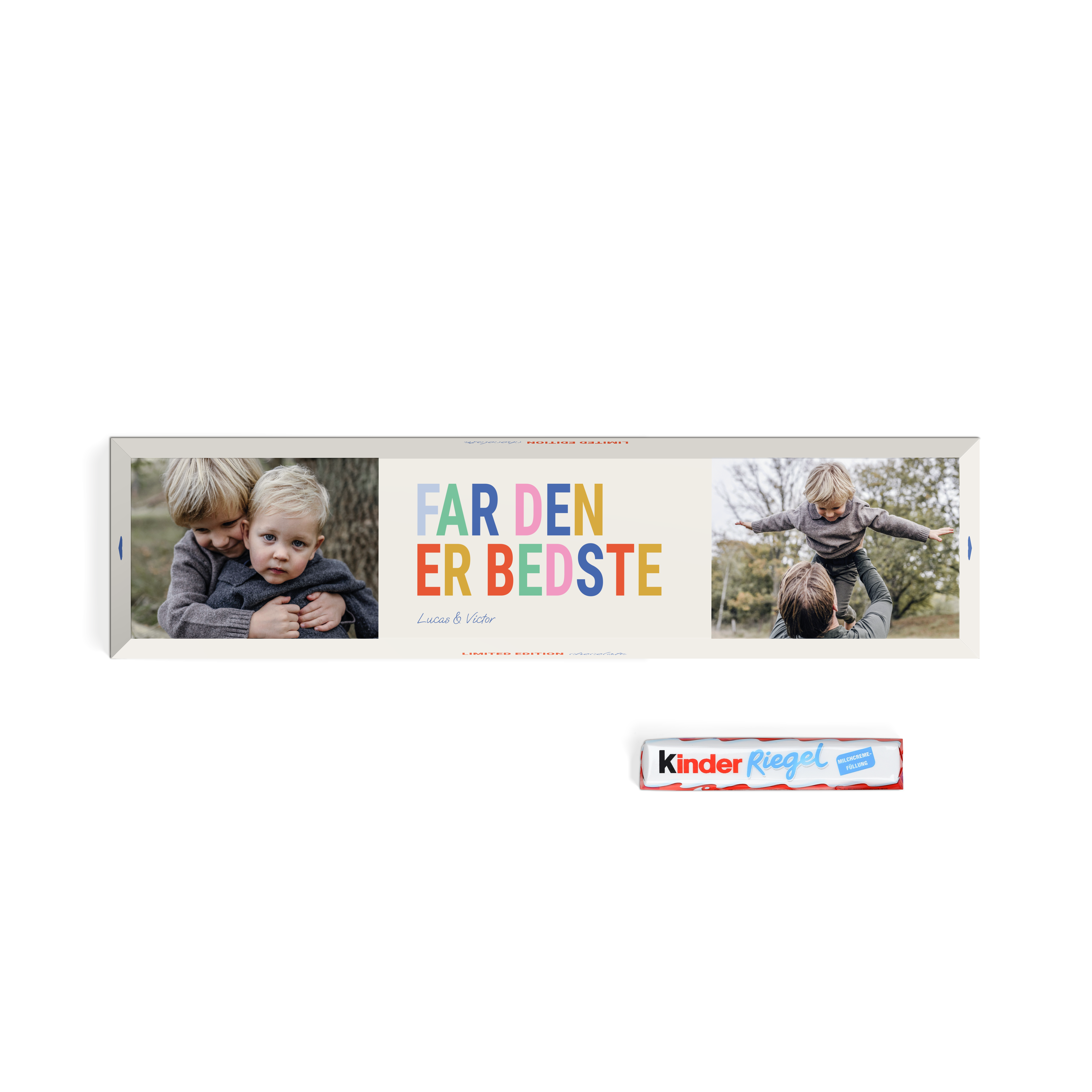 Personlig XXL kinder-bar