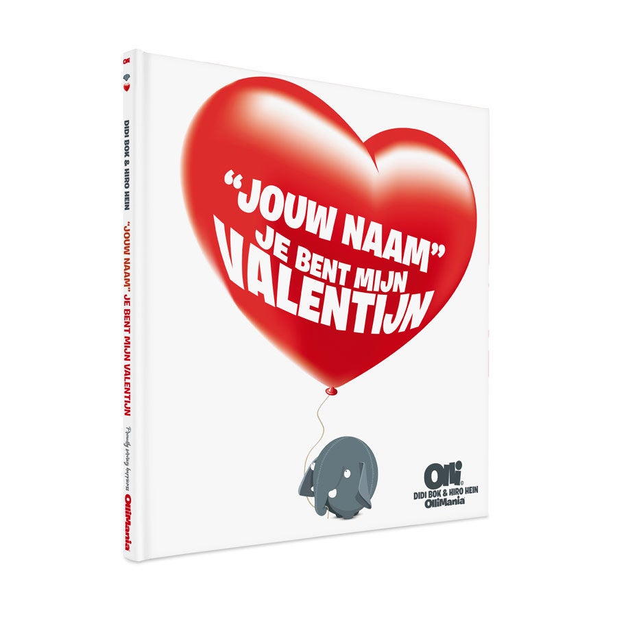 Boek "Je bent mijn Valentijn/Liefste" personaliseren