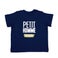 T-shirt bébé personnalisé - Manches courtes - Bleu marine - 62/68