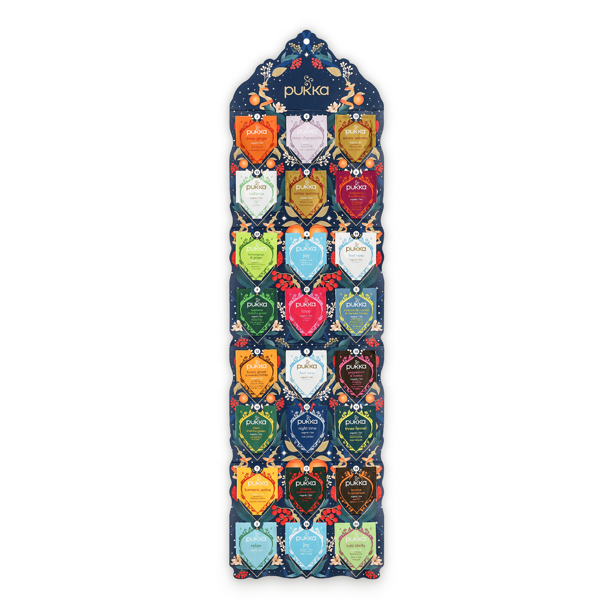 Tee-adventtikalenteri - Pukka