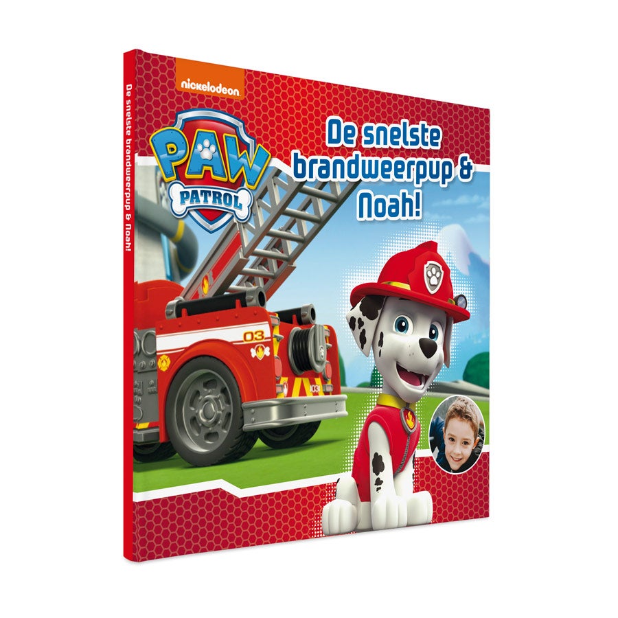 Paw Patrol 'De Snelste Brandweerpup' personaliseren