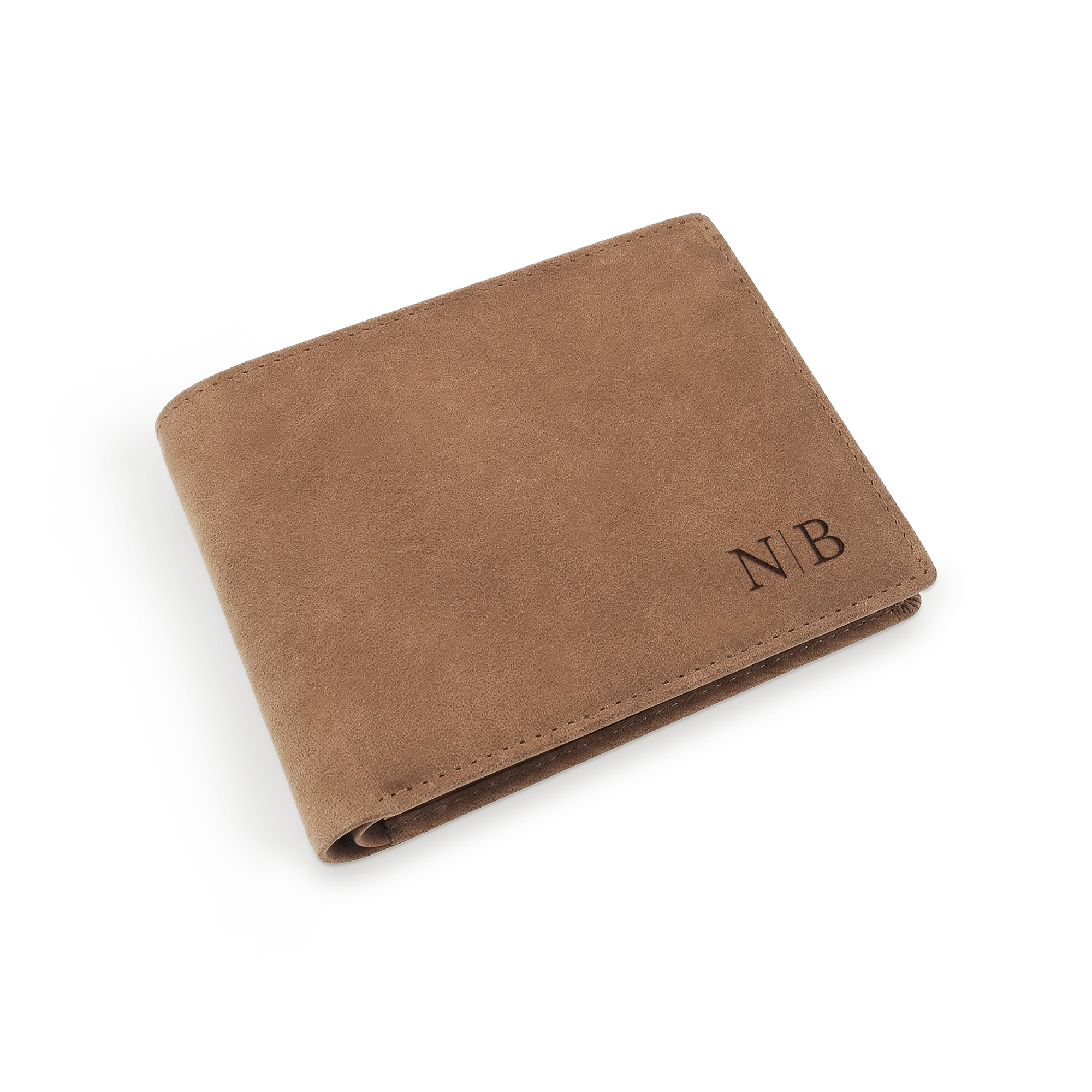 Personlig lommebok i skinn - gravert