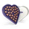 Corazón de chocolate Milka con nombre y foto