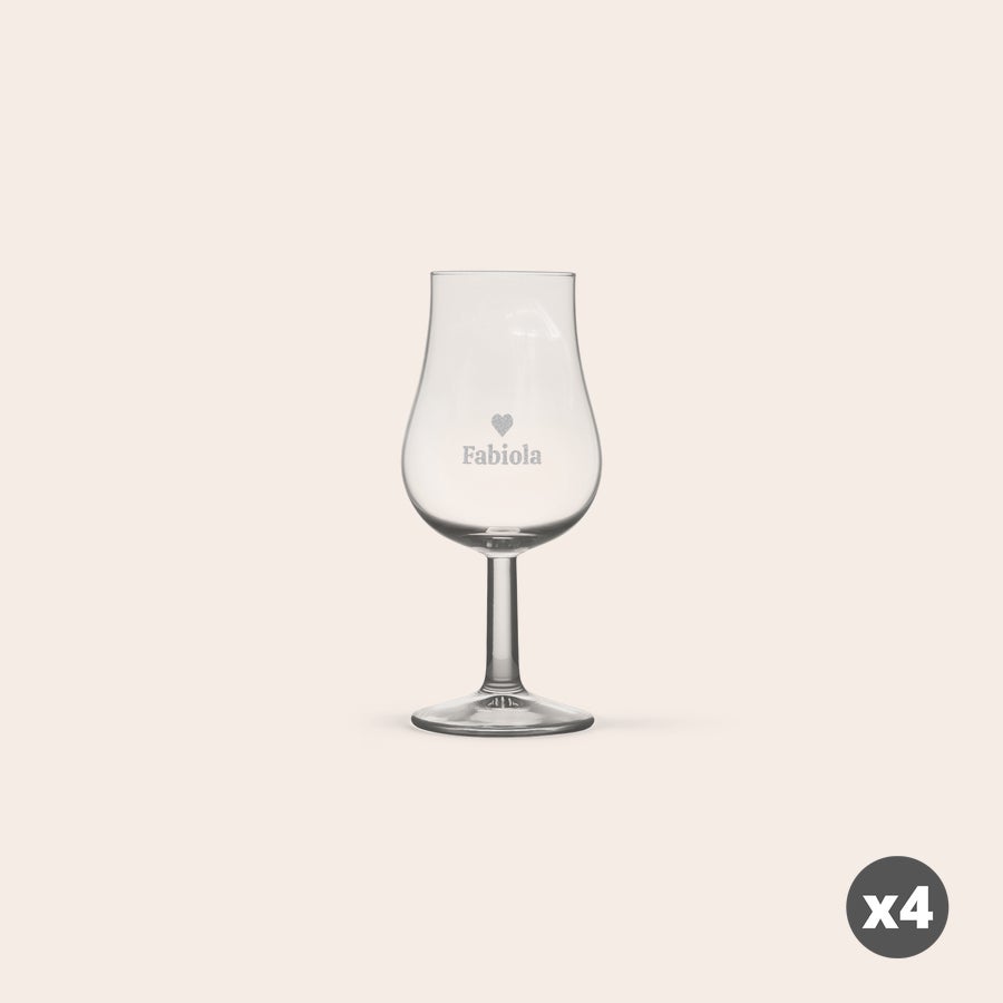 Personalised port glass Personalised port glass