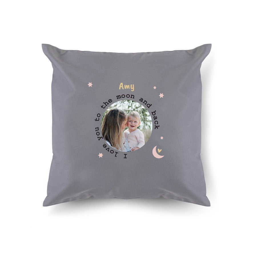 Coussin d'amour personnalisé