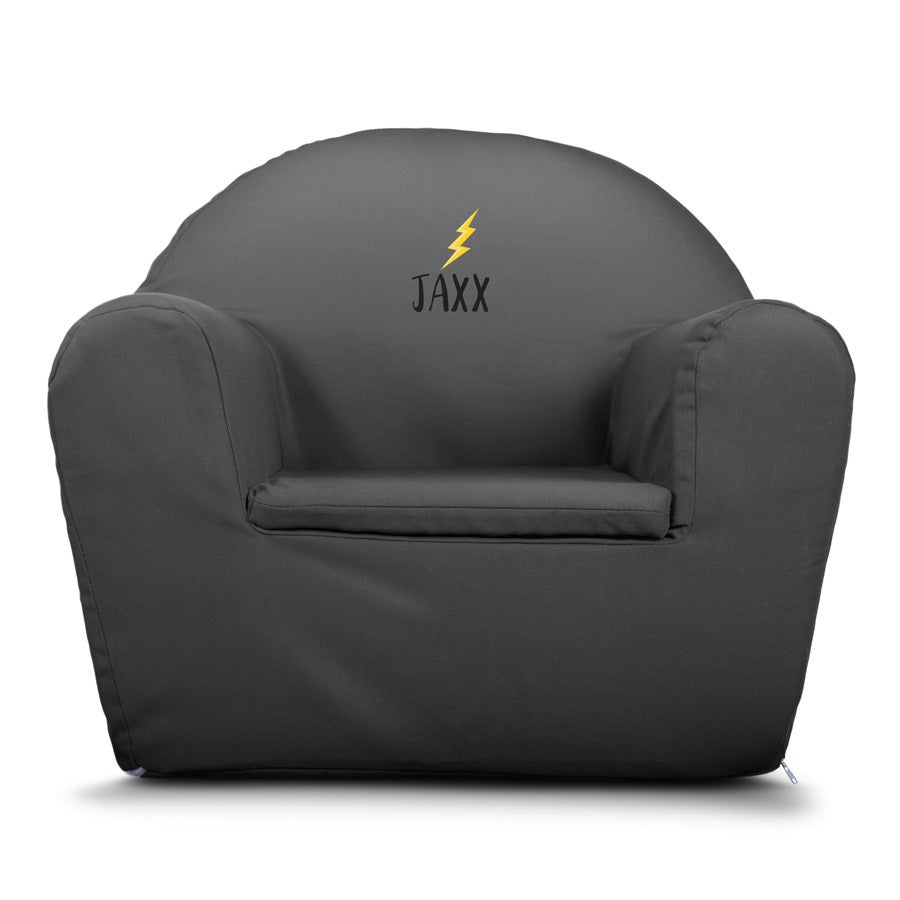 Personalised Children's Chair - Grey