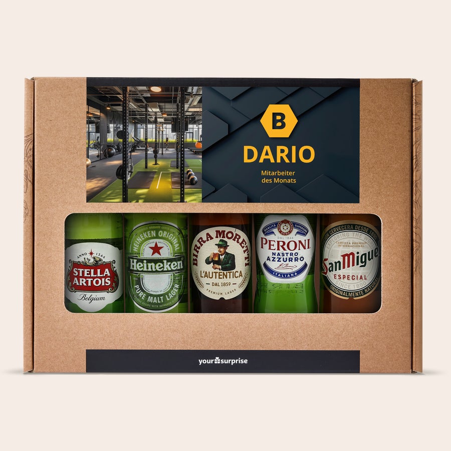 Bier Geschenkset personalisieren Bier Geschenkset personalisieren