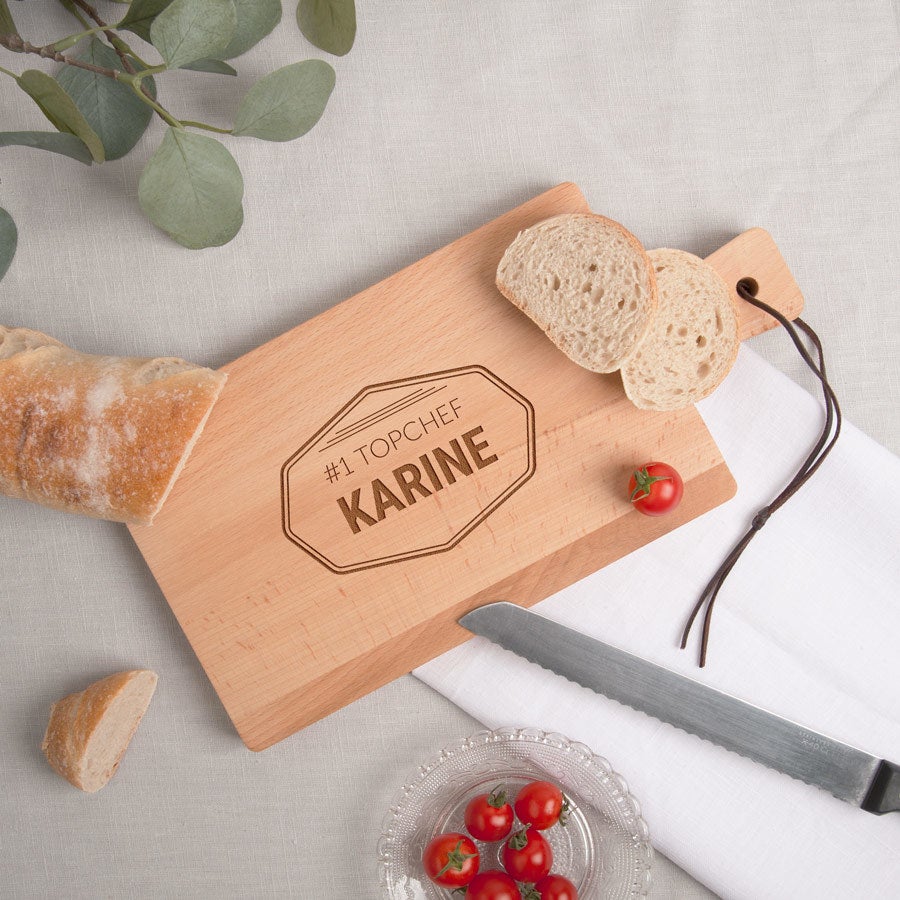 Planche à pain - Hêtre - Rectangulaire - Horizontal (S)