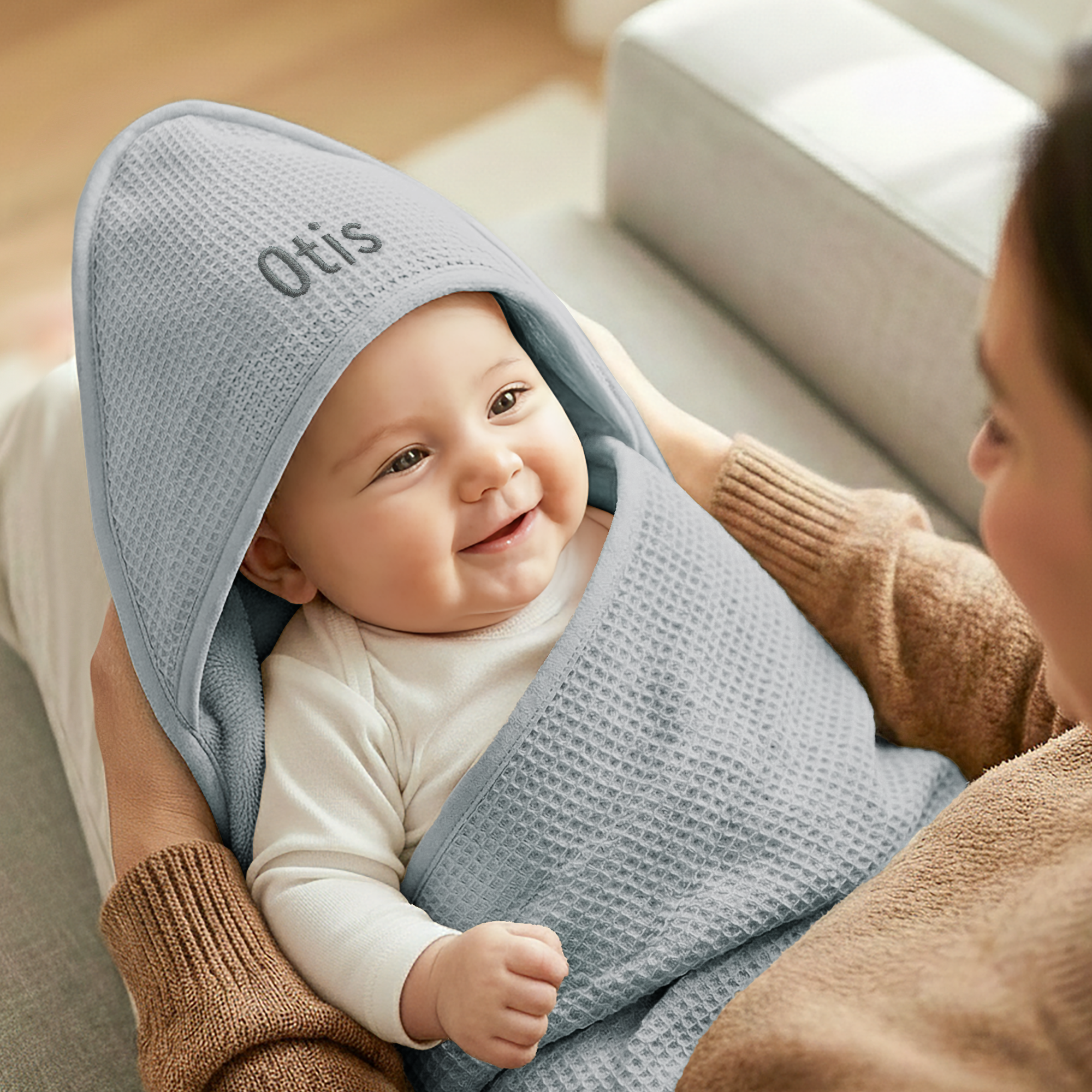 Couverture Enveloppante bébé personnalisé
