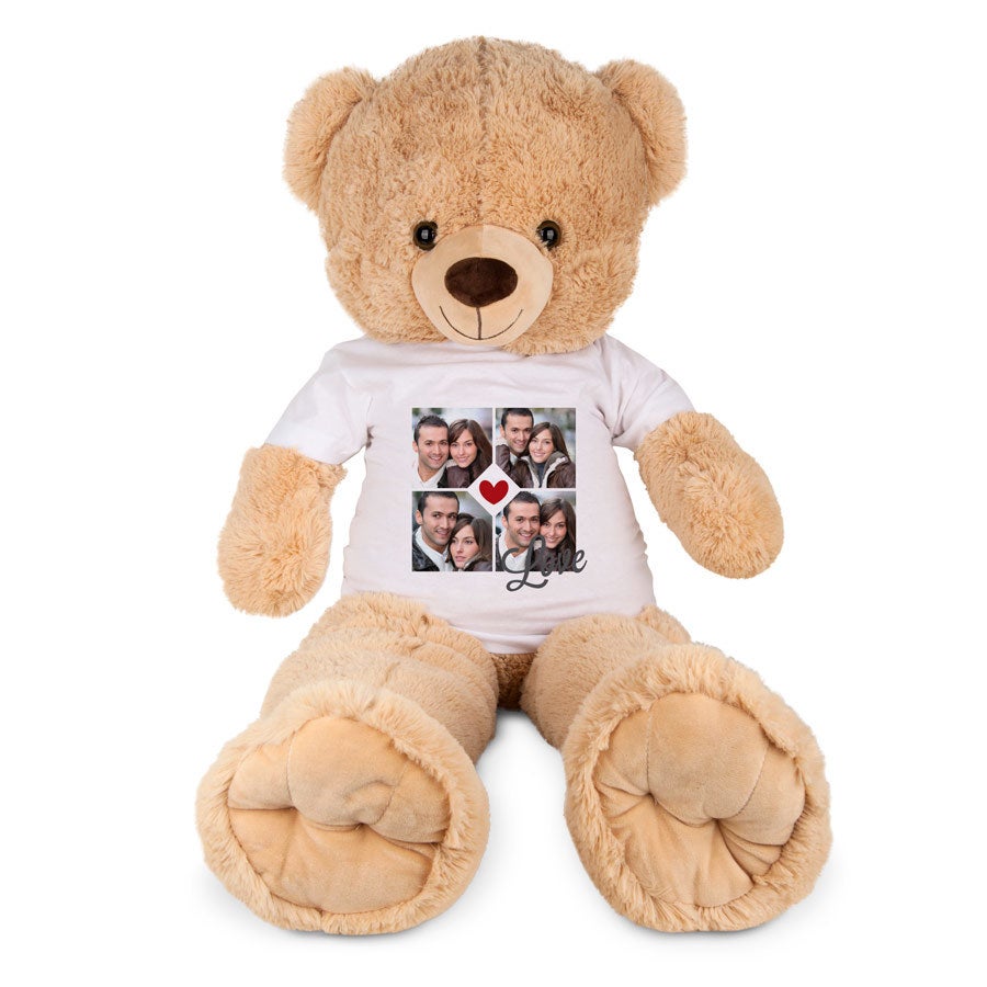 Knuffel - Mega Beer - Bruin