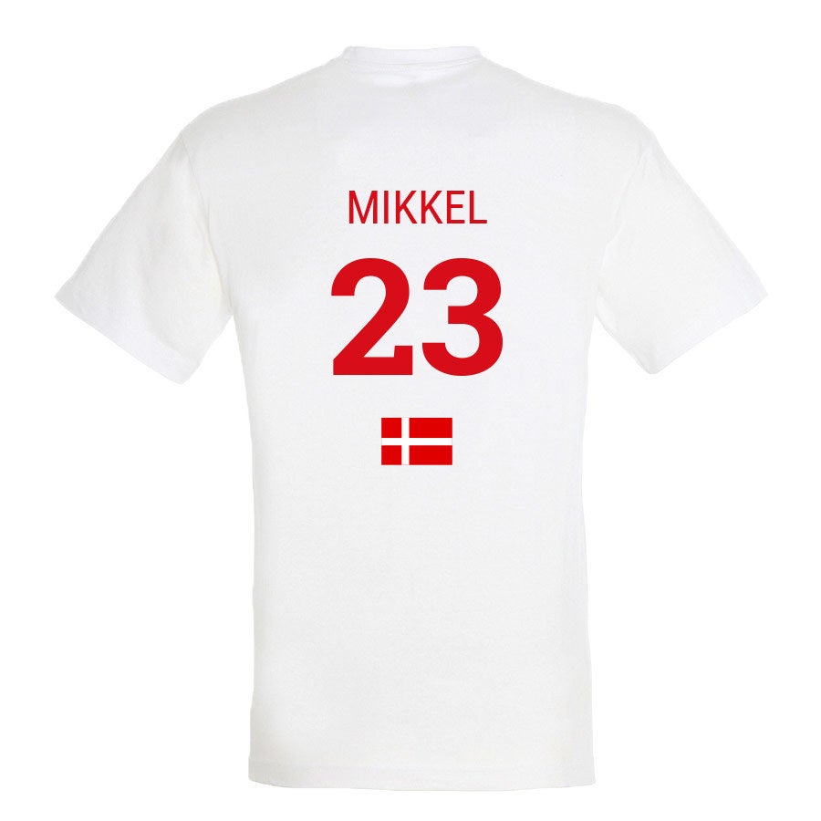 Personaliseret VM-T-shirt