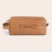 Engraved leather toiletry bag Engraved leather toiletry bag