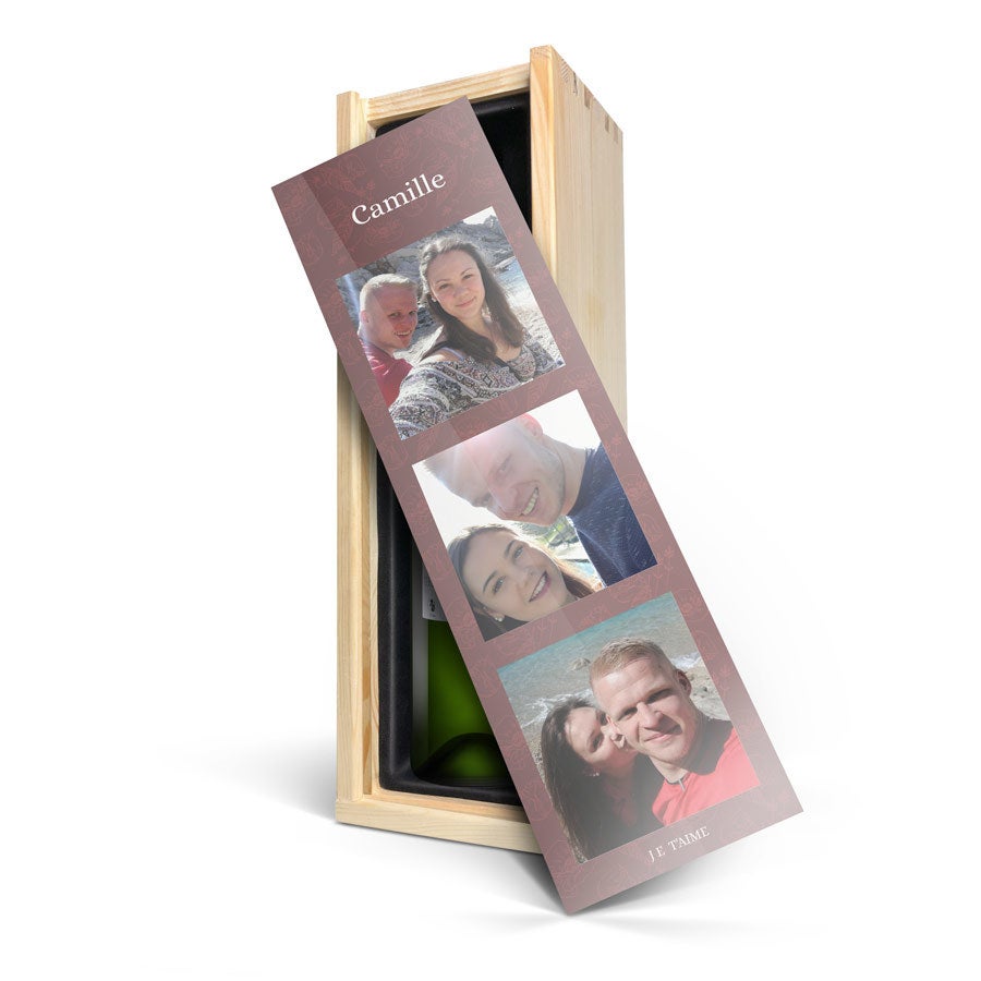 Coffret vin personnalisé - Belvy - Blanc Coffret vin personnalisé - Belvy - Blanc