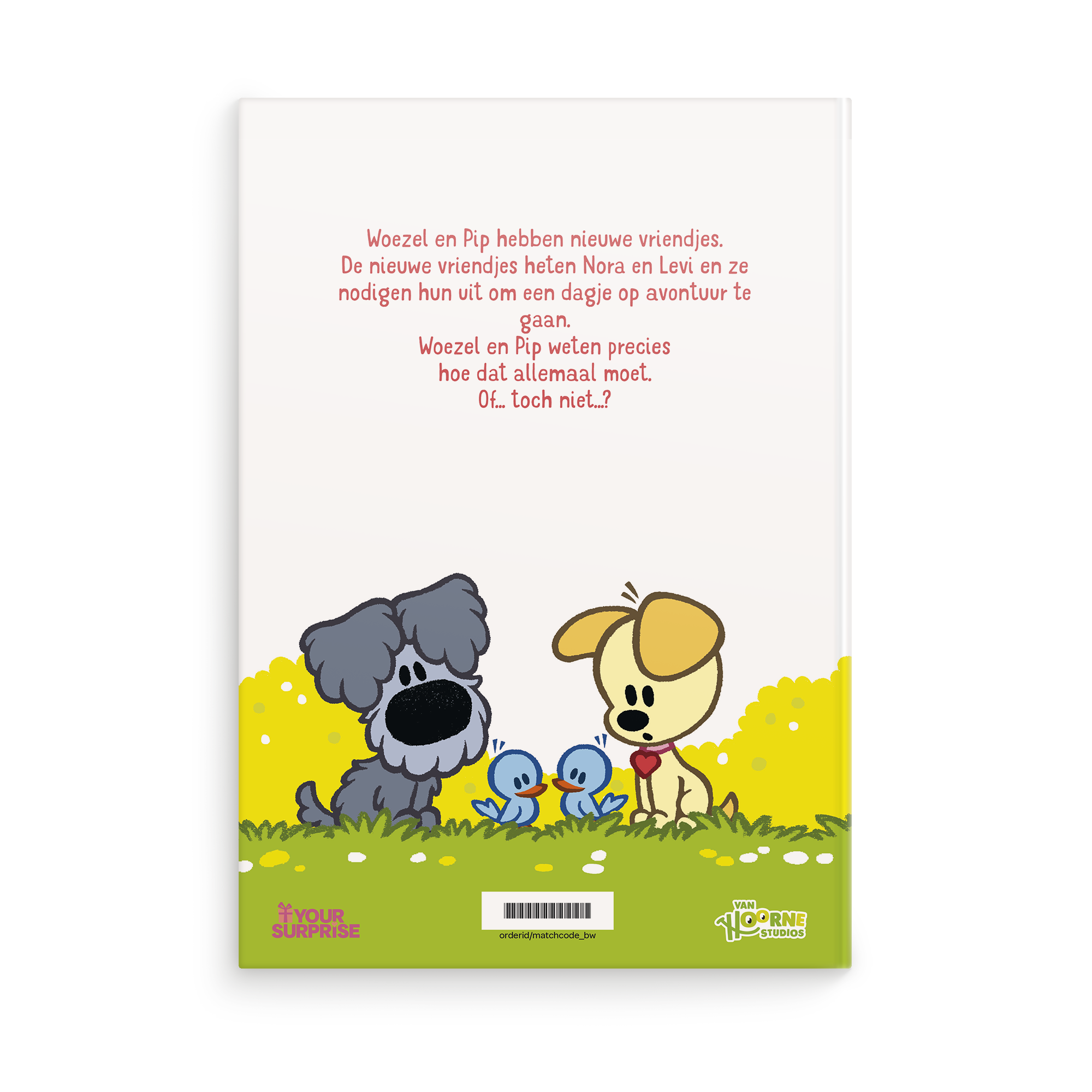 Boek Woezel & Pip tweelingeditie met naam