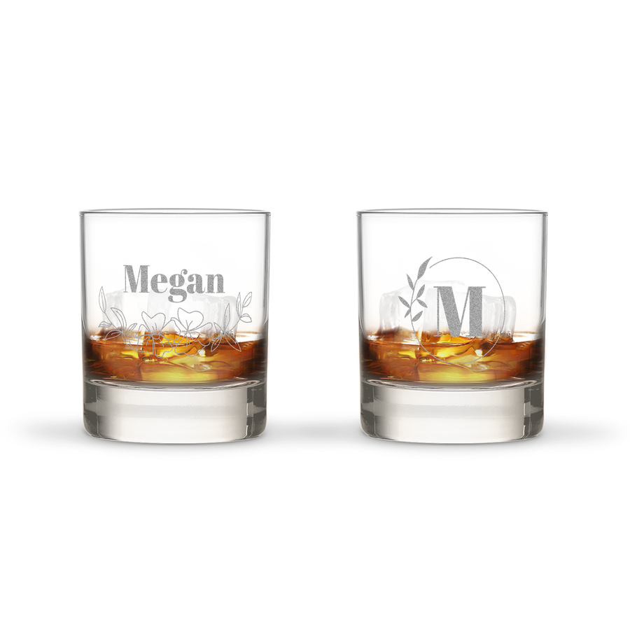 Personalised engraved tumbler glass YourSurprise