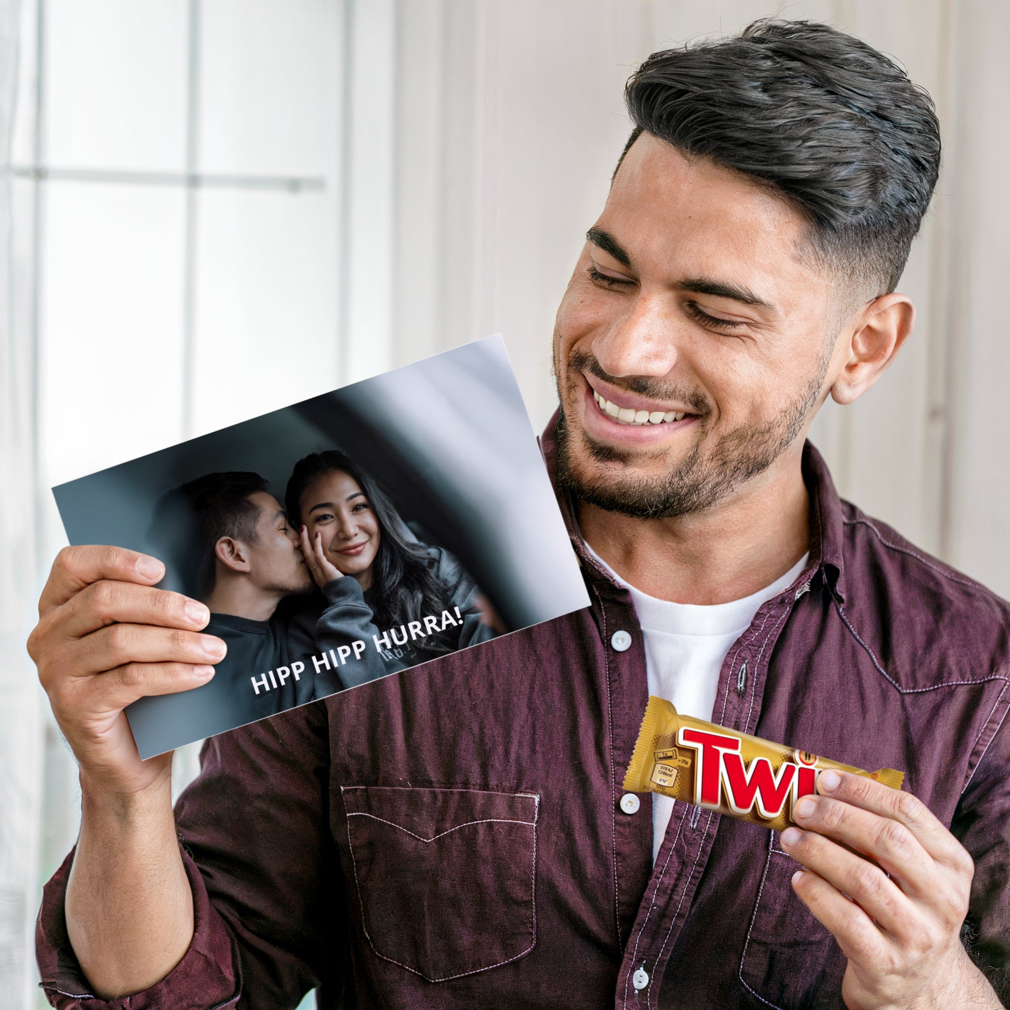 Personlig Twix-presentask