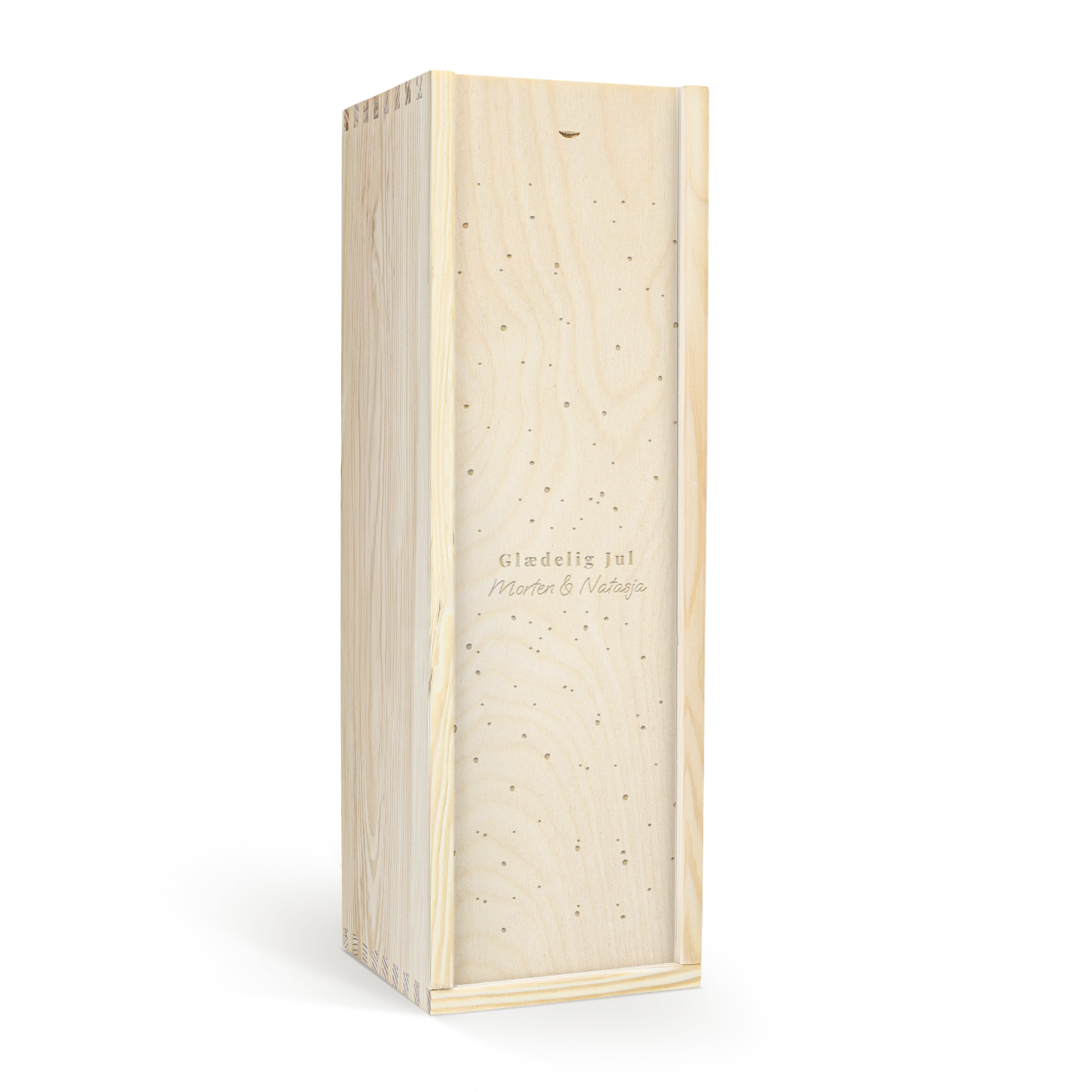 Moët & Chandon Brut Magnum i personlig trækasse