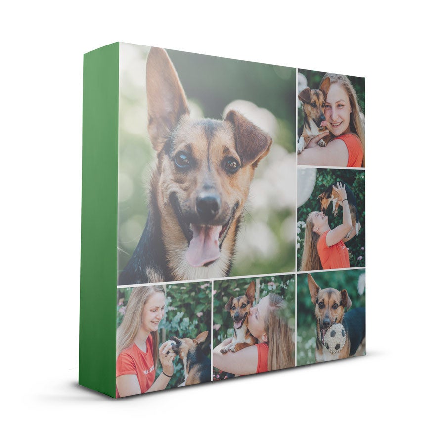 Personalised photo canvas