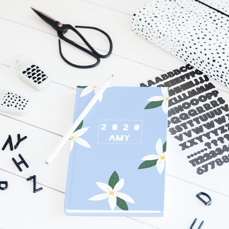 Agenda 2020 personnalisé - Couverture rigide