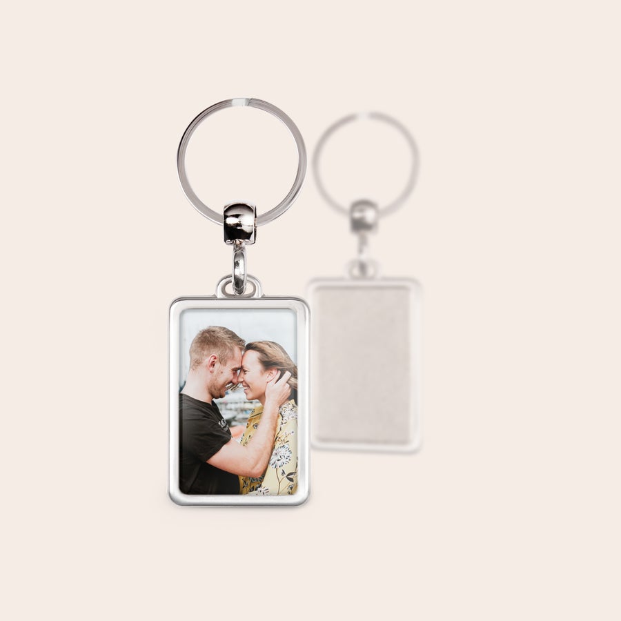 Personalised key ring - Stainless steel Personalised key ring - Stainless steel