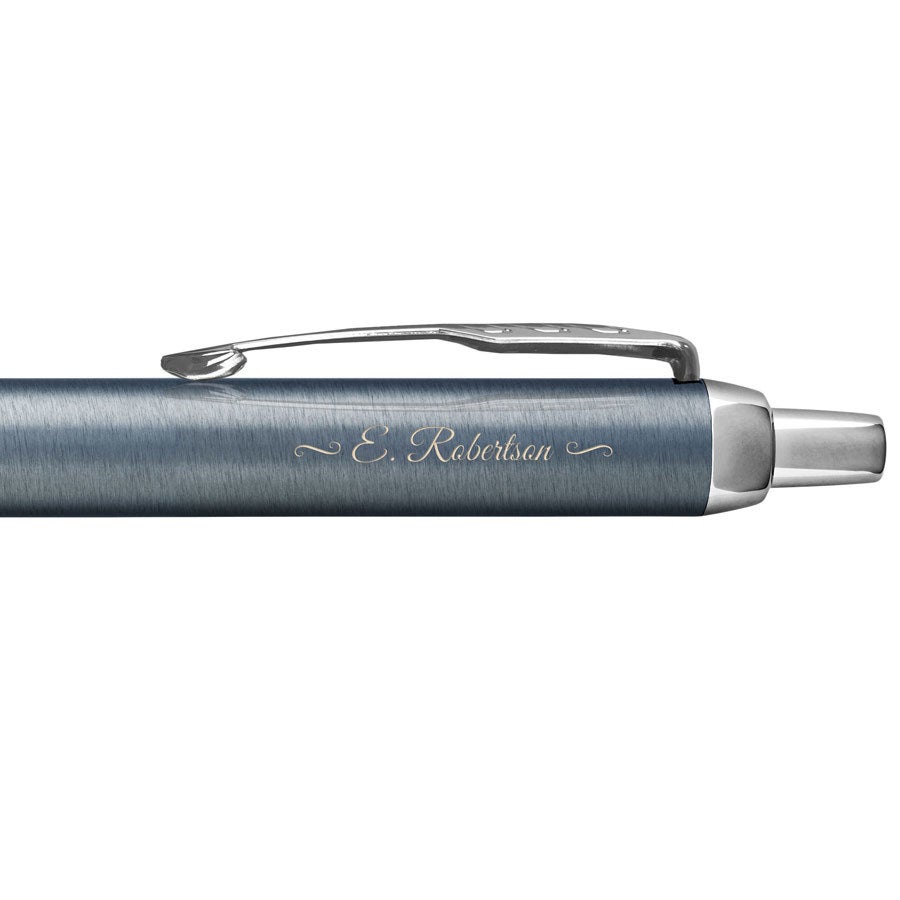 Parker - IM ballpoint pen - Blue grey (right-handed)