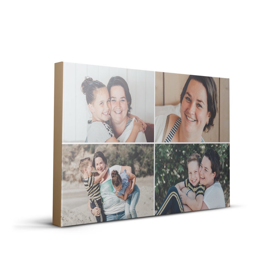 Personalised photo canvas