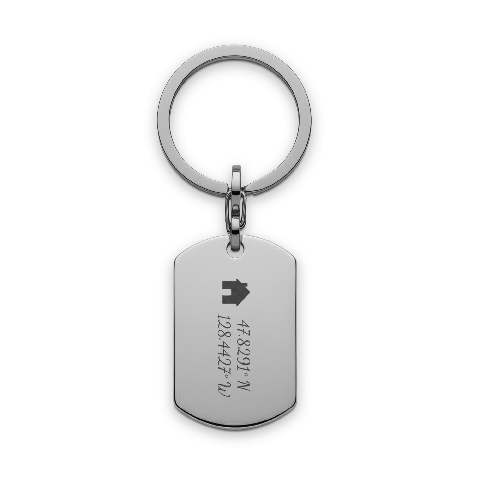 Engraved keyring