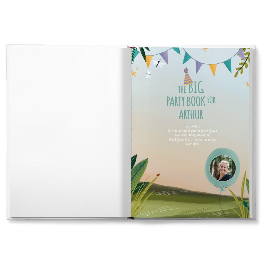 Personalised book - The Big Party Book