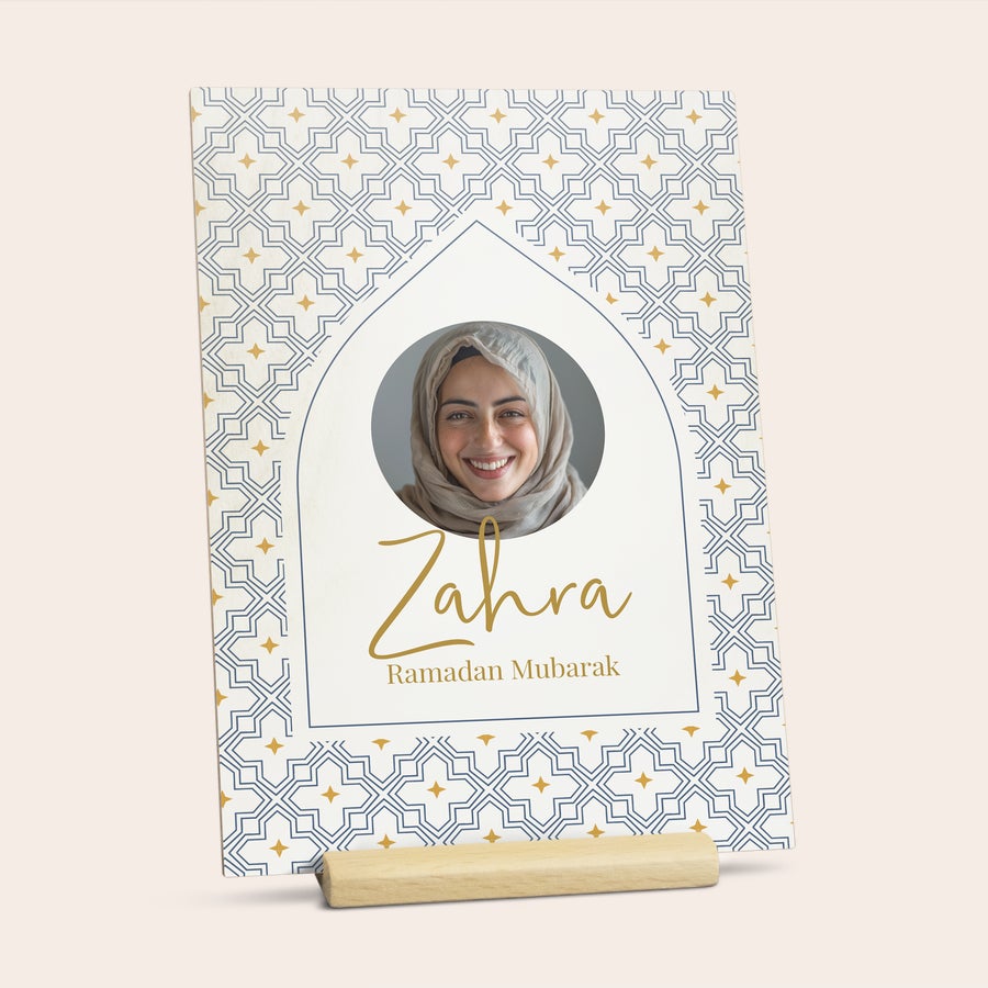 Personalised wooden card Personalised wooden card