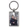 Double-sided photo keyring - Rectangular