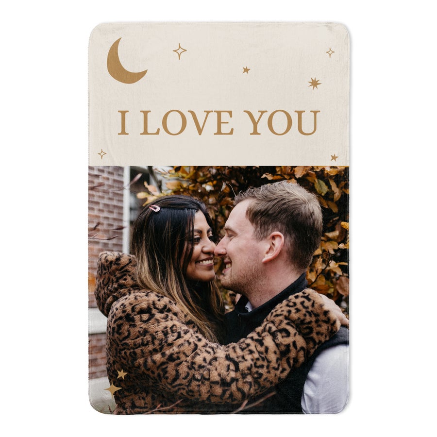 Personalised photo blanket