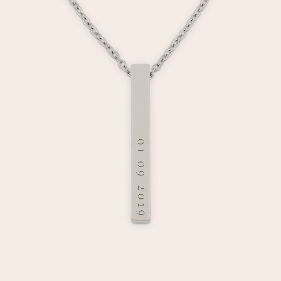 Collar de barra con nombre Collar de barra con nombre