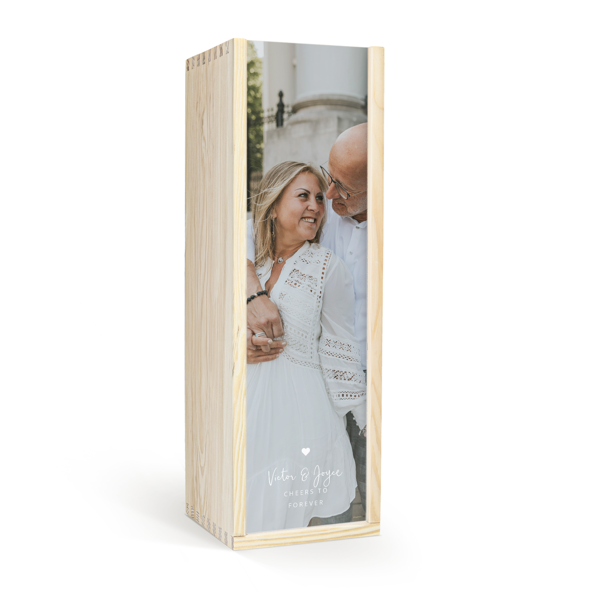 Personalised vodka gift - YourSurprise - Printed wooden case