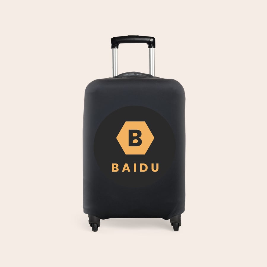 Personalised suitcase cover Personalised suitcase cover