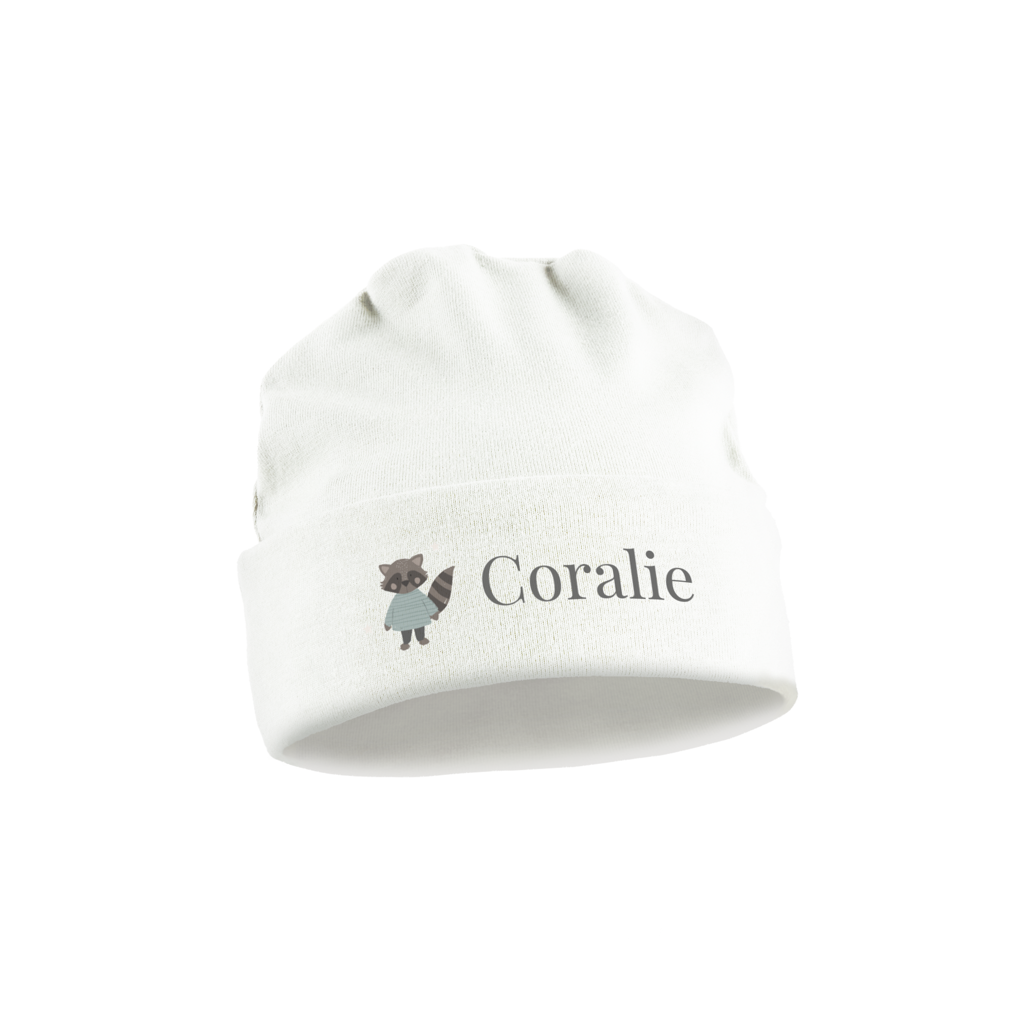 Bonnet naissance personnalisé