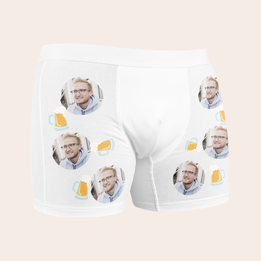 Boxershort met foto Boxershort met foto