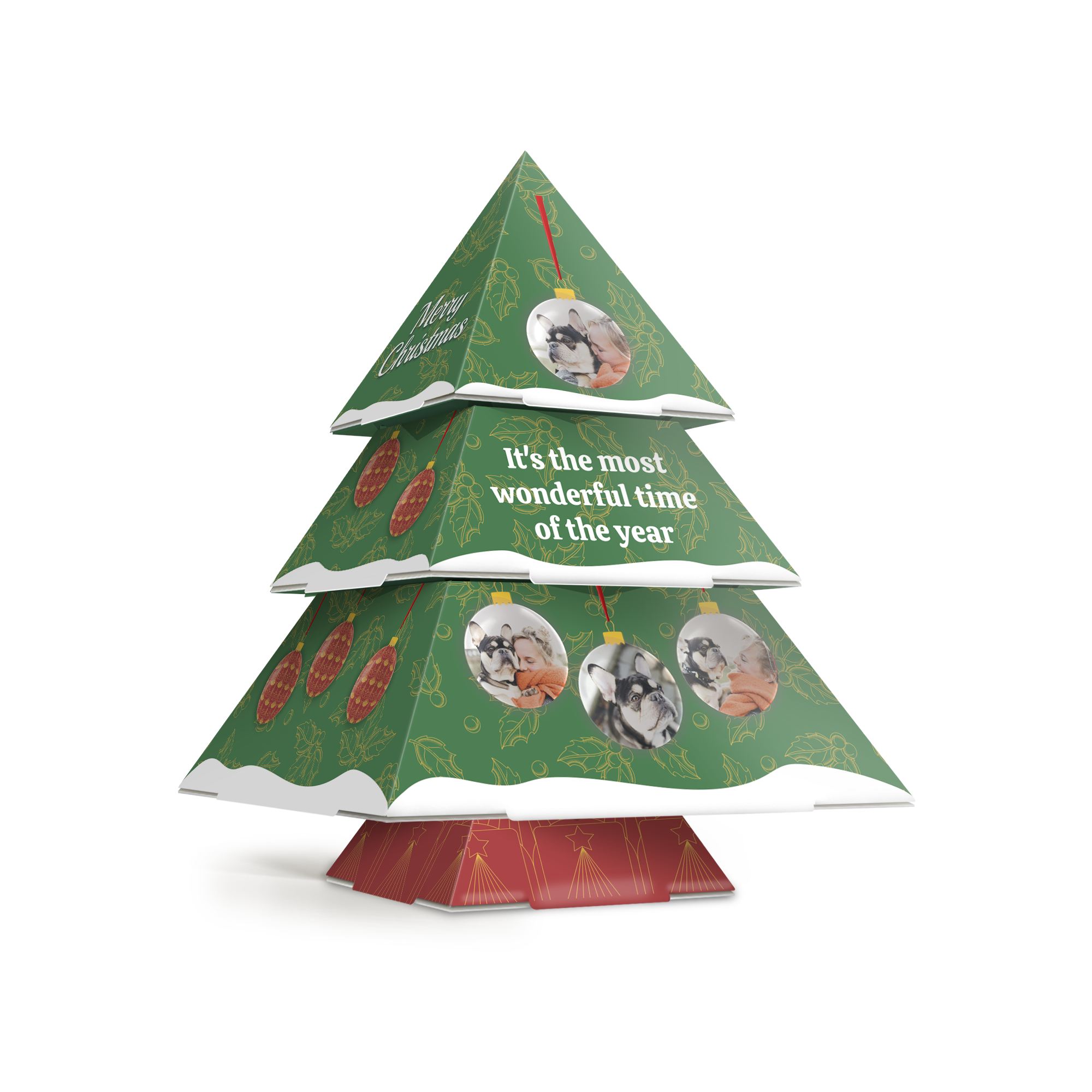 Personlig DIY papir juletre