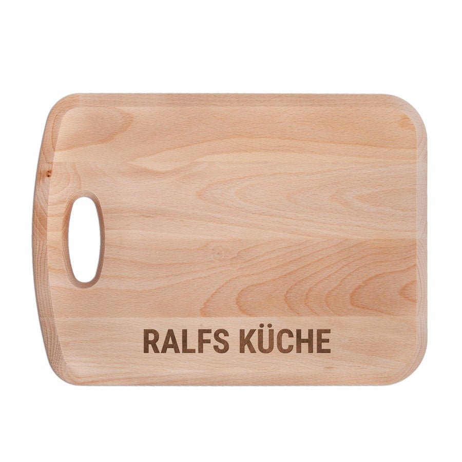 Schneidebrett mit Gravur - L