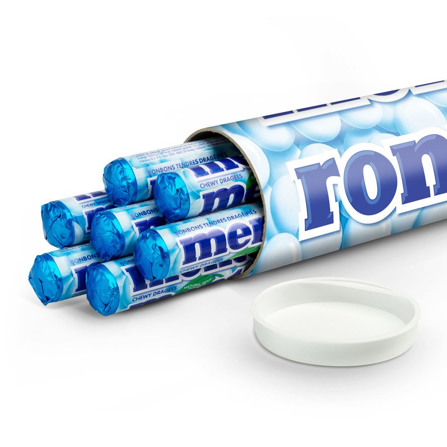 Personalised XXL Mentos Roll