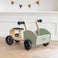 Houten bakfiets met naam Houten bakfiets met naam