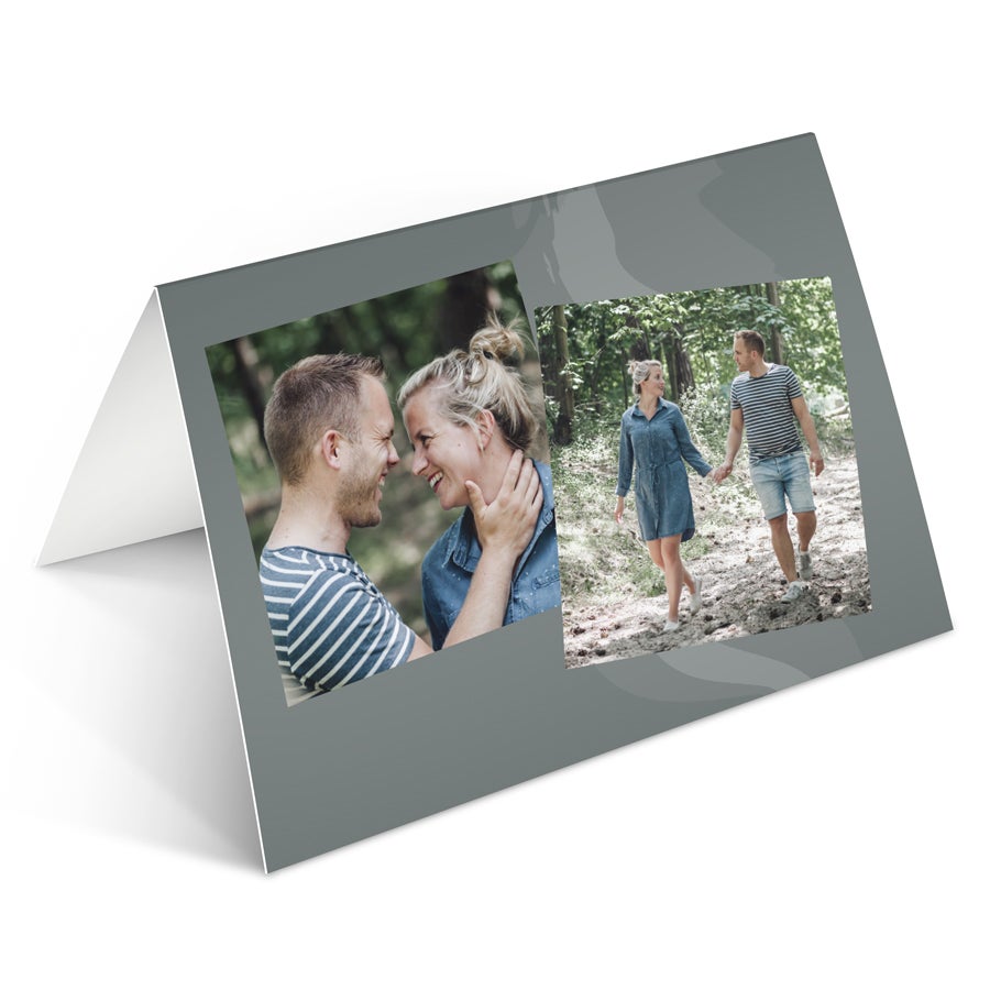 Foto Klappkarte - 1 Stück